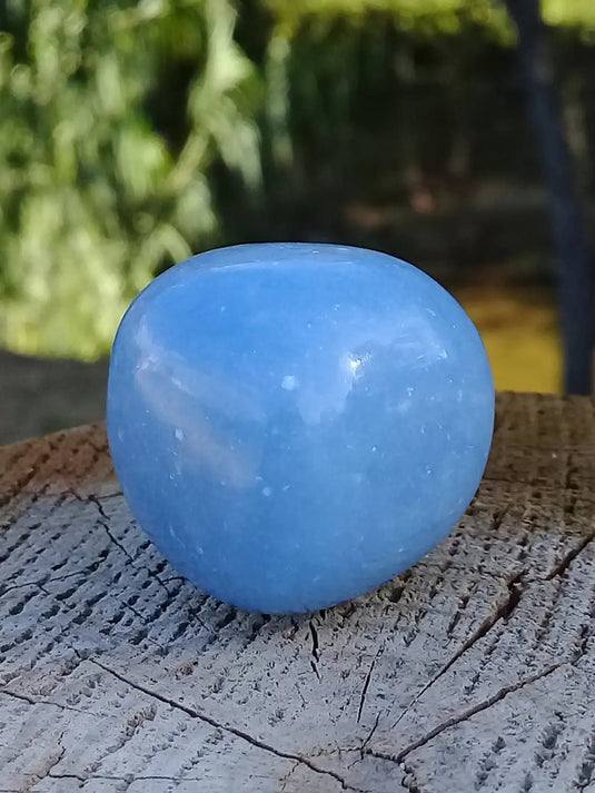 Angélite pierre roulée Grade A ++++ Angélite pierre roulée