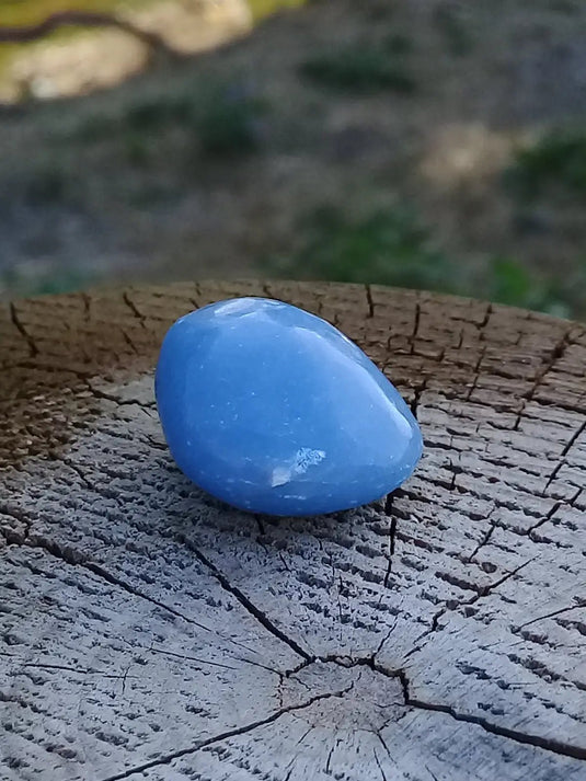 Angélite pierre roulée Grade A ++++ Angélite pierre roulée