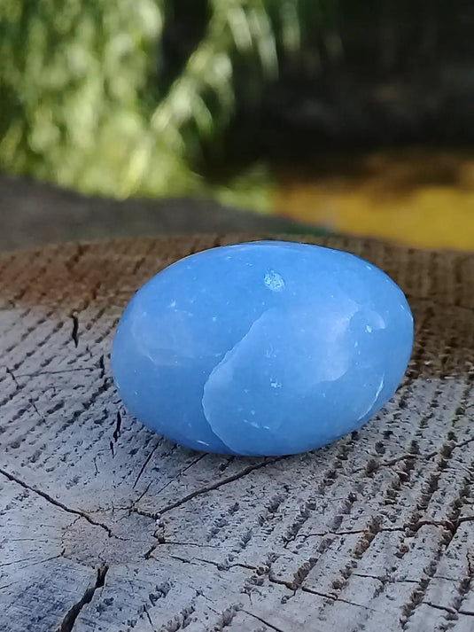 Angélite pierre roulée Grade A ++++ Angélite pierre roulée