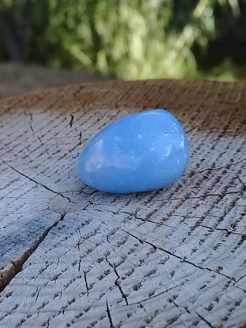 Chargez l'image dans la visionneuse de la galerie, Angélite pierre roulée Grade A ++++ Angélite pierre roulée
