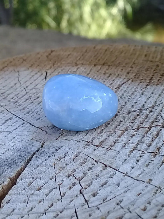 Angélite pierre roulée Grade A ++++ Angélite pierre roulée