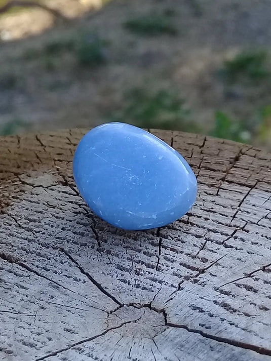 Angélite pierre roulée Grade A ++++ Angélite pierre roulée