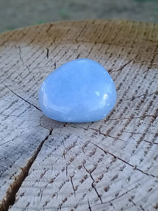 Angélite pierre roulée Grade A ++++ Angélite pierre roulée