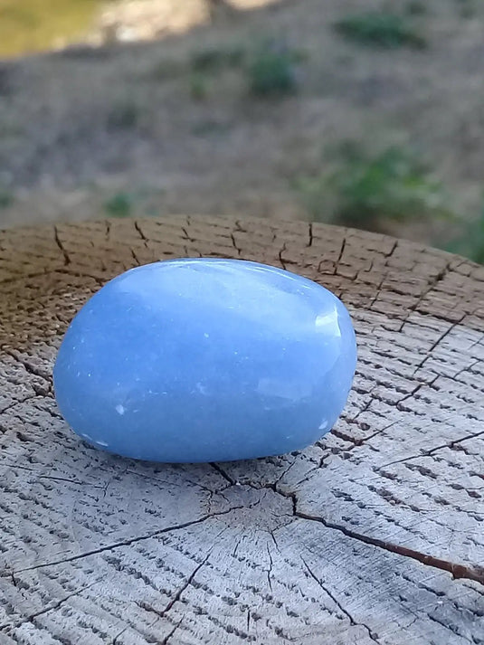 Angélite pierre roulée Grade A ++++ Angélite pierre roulée