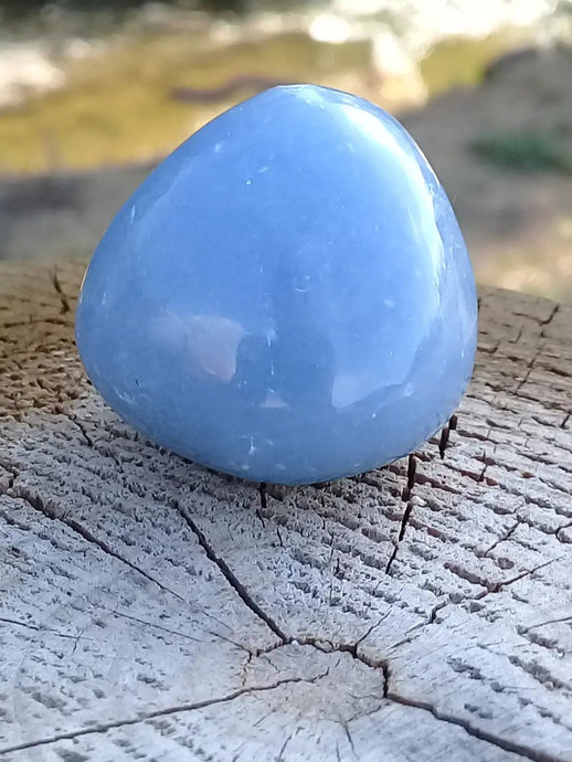 Angélite pierre roulée Grade A ++++ Angélite pierre roulée