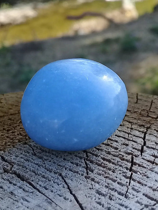 Angélite pierre roulée Grade A ++++ Angélite pierre roulée