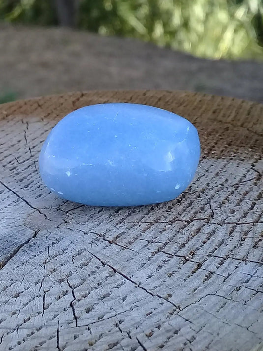 Angélite pierre roulée Grade A ++++ Angélite pierre roulée