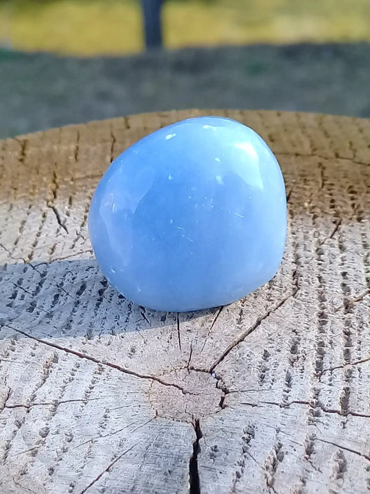 Angélite pierre roulée Grade A ++++ Angélite pierre roulée