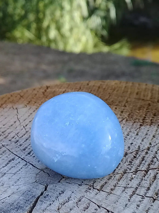 Angélite pierre roulée Grade A ++++ Angélite pierre roulée