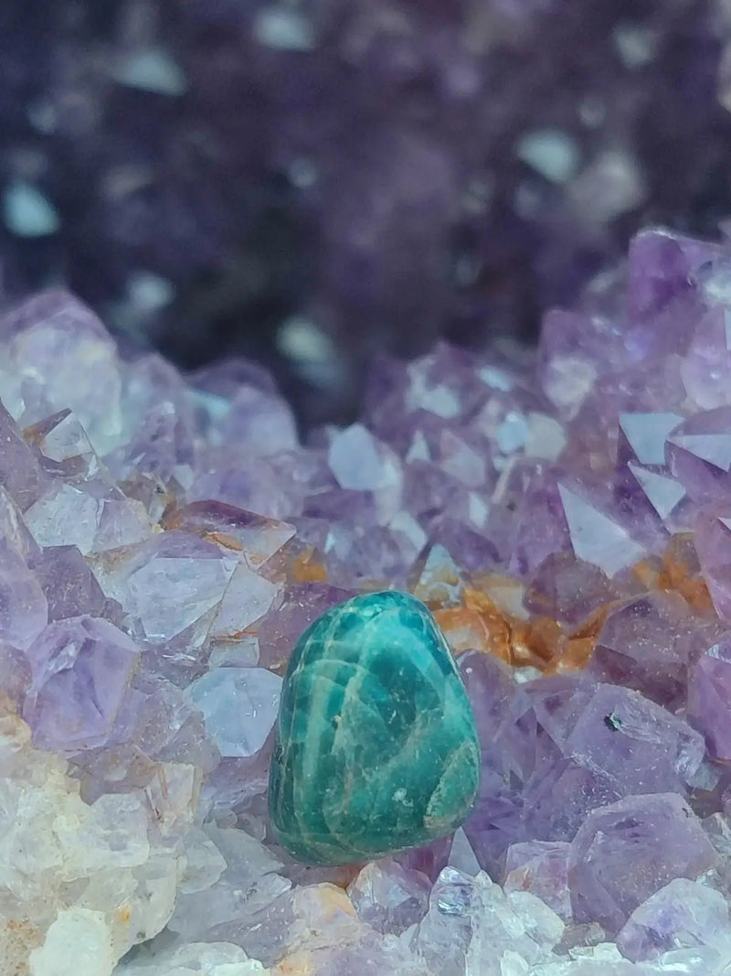 Load image into Gallery viewer, Apatite bleue du Brésil - Pierre roulée (Taille Petite à Moyenne) - Grade Prémium Apatite bleue pierre roulée
