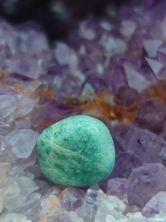 Apatite bleue du Madagascar - Pierre roulée (Taille Petite à Moyenne) - Grade Prémium Apatite bleue pierre roulée