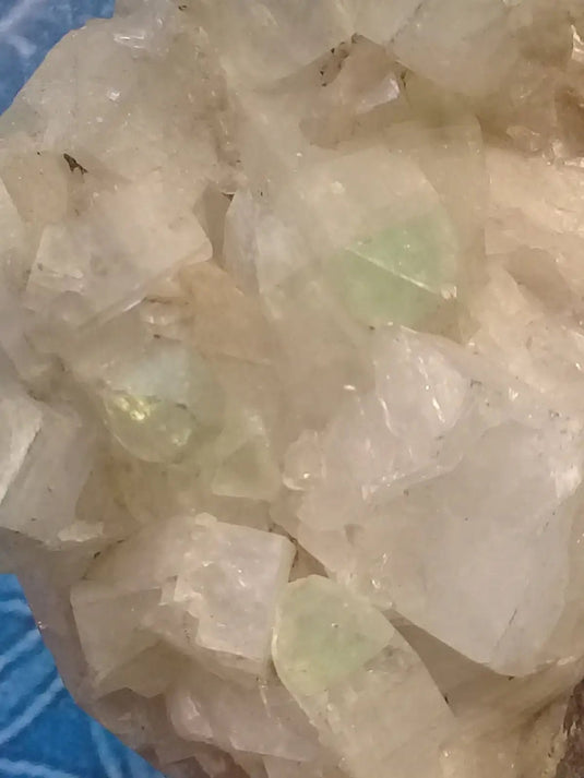 Apophylite verte et blanche Grade A ++++ pièce de Collection Apophylite verte et blanche
