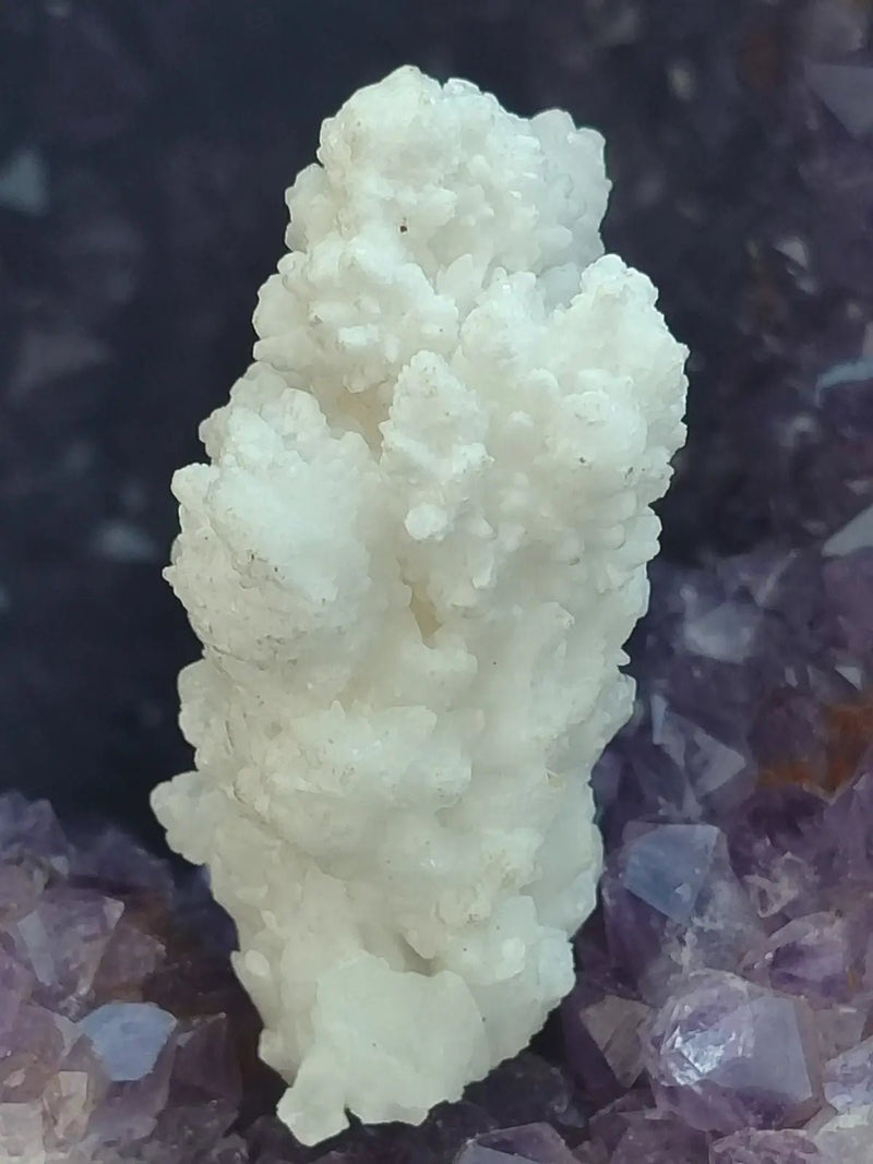 Load image into Gallery viewer, Aragonite blanche ’Flos Ferri’ Picos de Europa Murcie - Pierre brute - Grade Prémium Aragonite blanche pierre roulée
