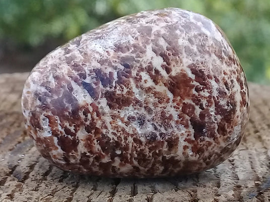 Aragonite Chevrons pierre roulée Grade A ++++ Aragonite chevrons pierre roulée Dans la besace du p'tit Poucet...   