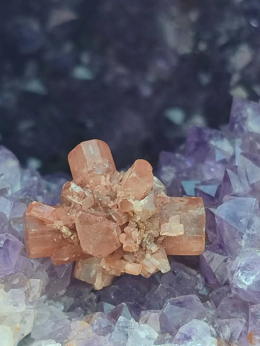 Aragonite Spoutnik de Minglanilla (Espagne) - Pierre brute - Grade Prémium Aragonite Spoutnik pierre brute