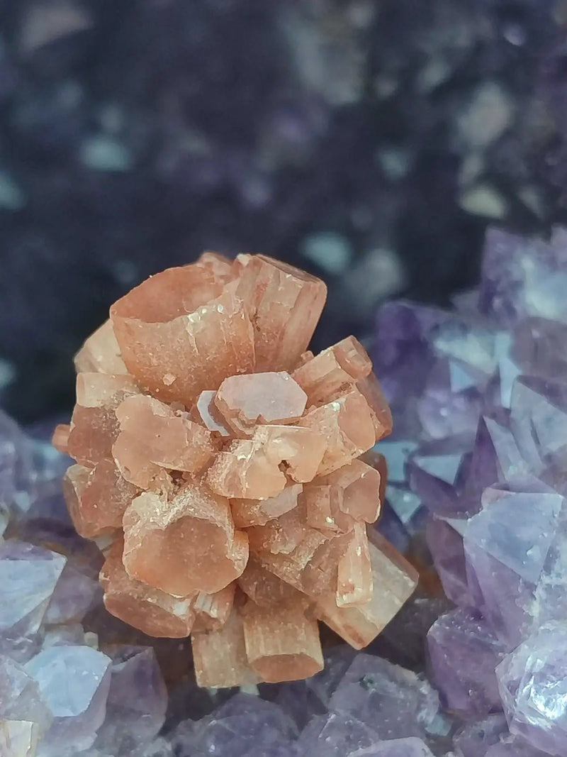 Load image into Gallery viewer, Aragonite Spoutnik de Minglanilla (Espagne) - Pierre brute - Grade Prémium Aragonite Spoutnik pierre brute
