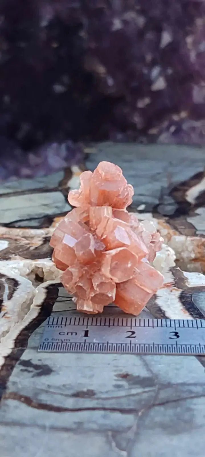Load image into Gallery viewer, Aragonite Spoutnik de Minglanilla (Espagne) - Pierre brute - Grade Prémium Aragonite Spoutnik pierre brute
