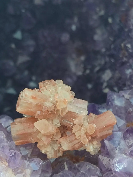 Aragonite Spoutnik de Minglanilla (Espagne) - Pierre brute - Grade Prémium Aragonite Spoutnik pierre brute