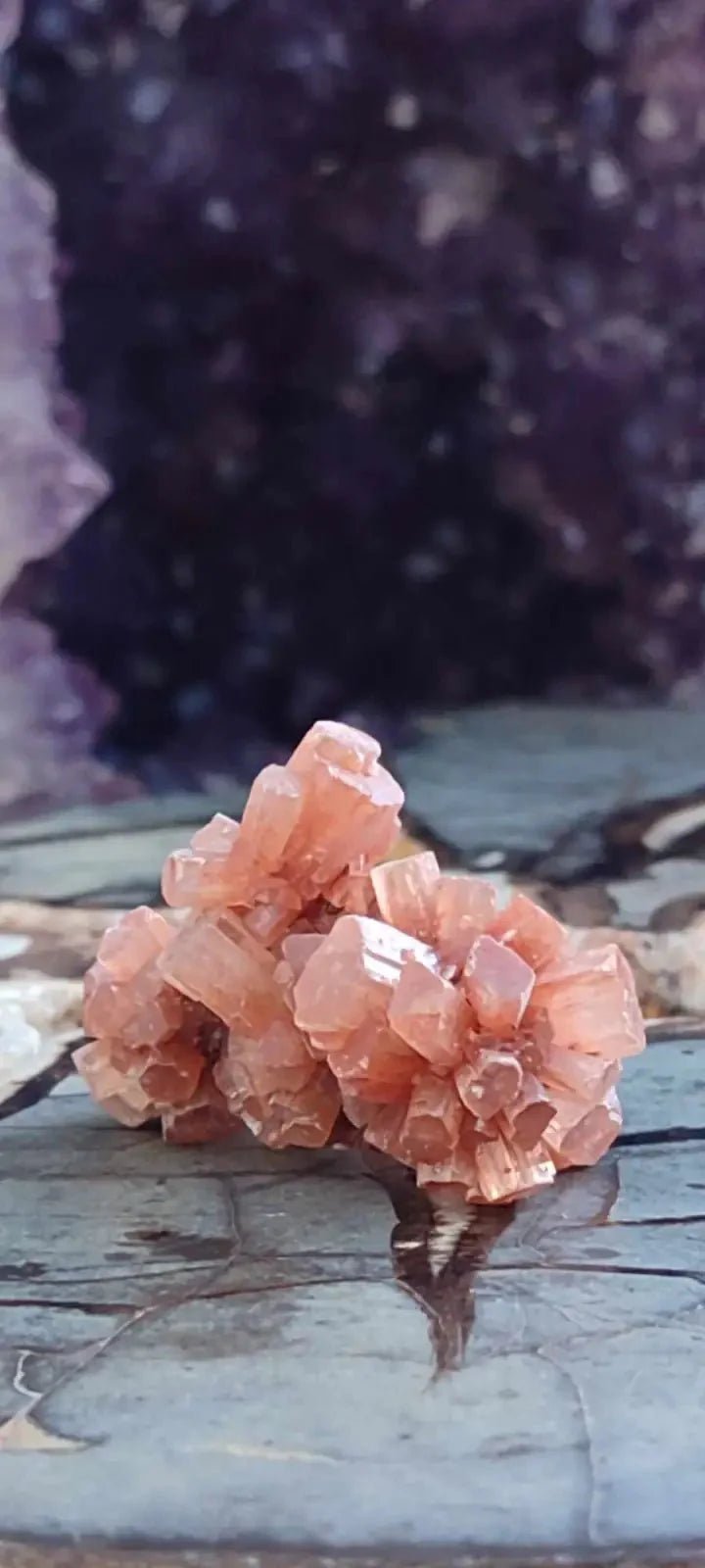 Load image into Gallery viewer, Aragonite Spoutnik de Minglanilla (Espagne) - Pierre brute - Grade Prémium Aragonite Spoutnik pierre brute
