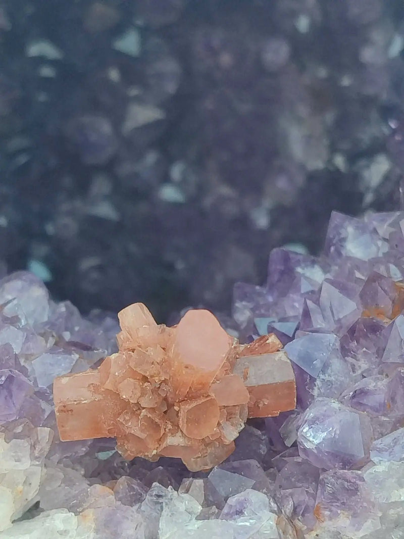 Load image into Gallery viewer, Aragonite Spoutnik de Minglanilla (Espagne) - Pierre brute - Grade Prémium Aragonite Spoutnik pierre brute
