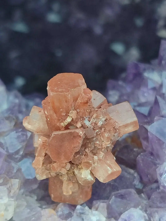 Aragonite Spoutnik de Minglanilla (Espagne) - Pierre brute - Grade Prémium Aragonite Spoutnik pierre brute