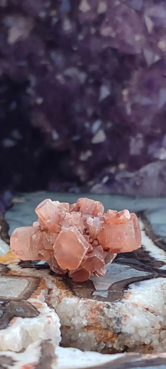 Aragonite Spoutnik de Minglanilla (Espagne) - Pierre brute - Grade Prémium Aragonite Spoutnik pierre brute