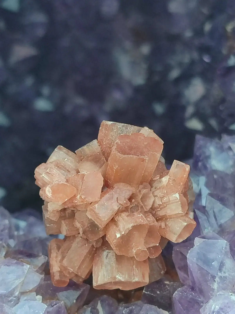 Load image into Gallery viewer, Aragonite Spoutnik de Minglanilla (Espagne) - Pierre brute - Grade Prémium Aragonite Spoutnik pierre brute
