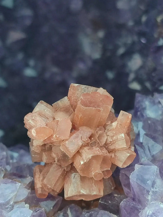 Aragonite Spoutnik de Minglanilla (Espagne) - Pierre brute - Grade Prémium Aragonite Spoutnik pierre brute