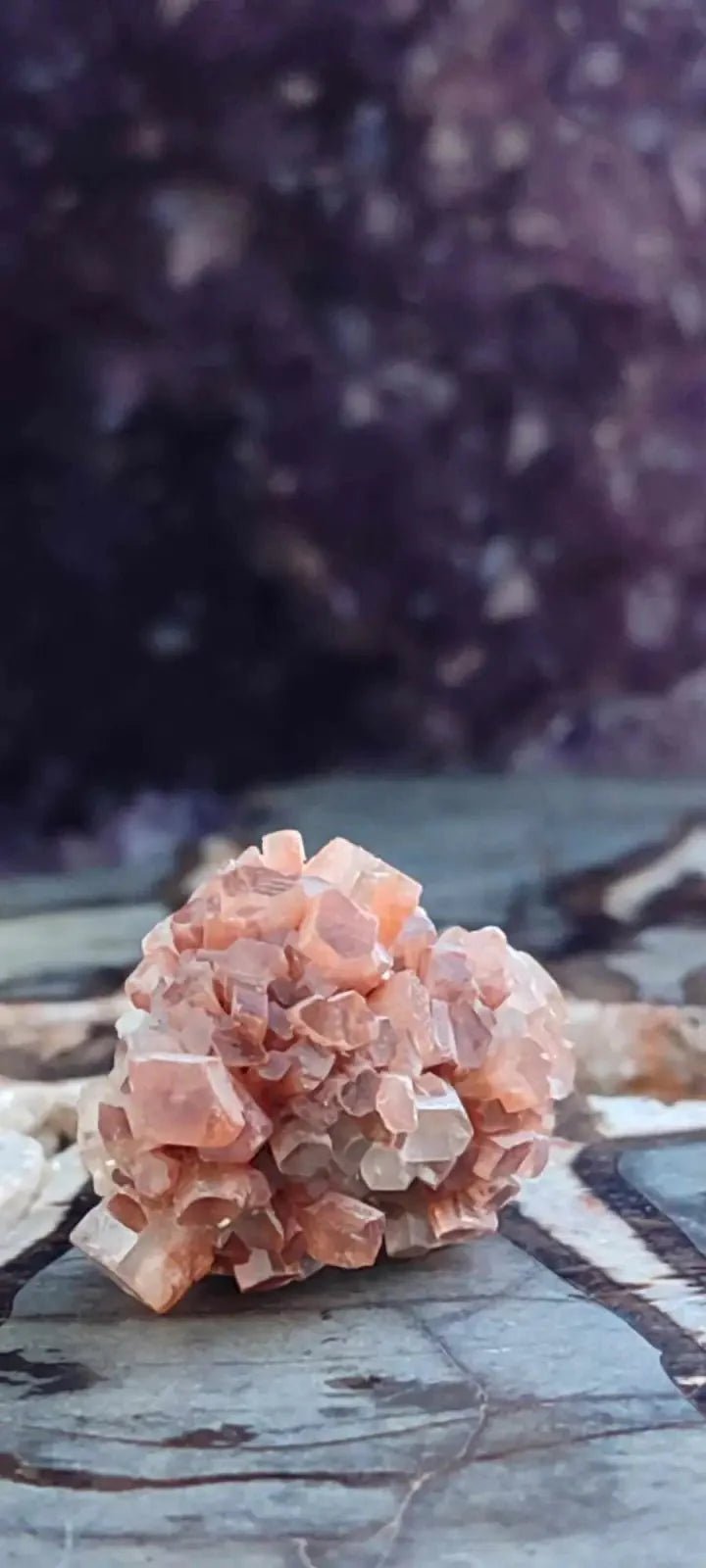Load image into Gallery viewer, Aragonite Spoutnik de Minglanilla (Espagne) - Pierre brute - Grade Prémium Aragonite Spoutnik pierre brute

