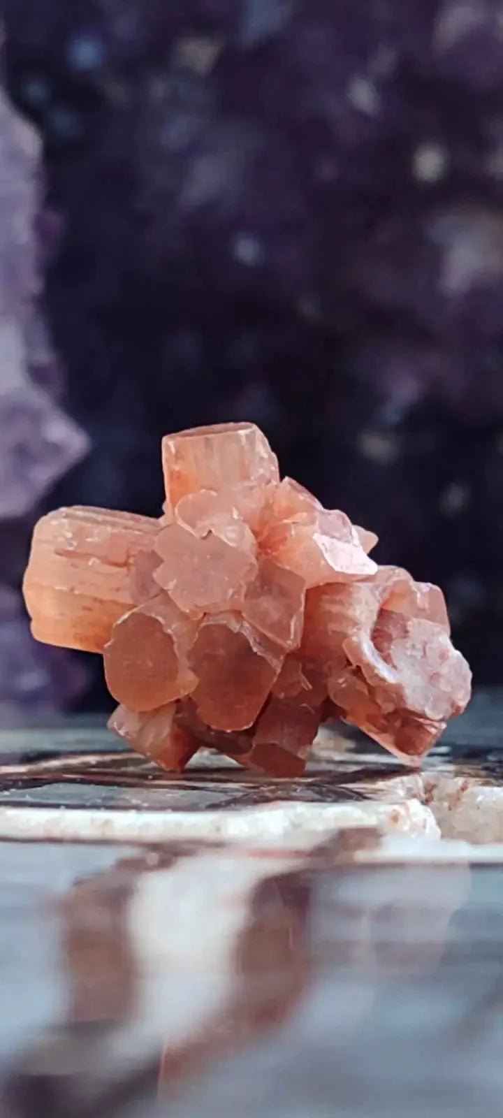 Load image into Gallery viewer, Aragonite Spoutnik de Minglanilla (Espagne) - Pierre brute - Grade Prémium Aragonite Spoutnik pierre brute
