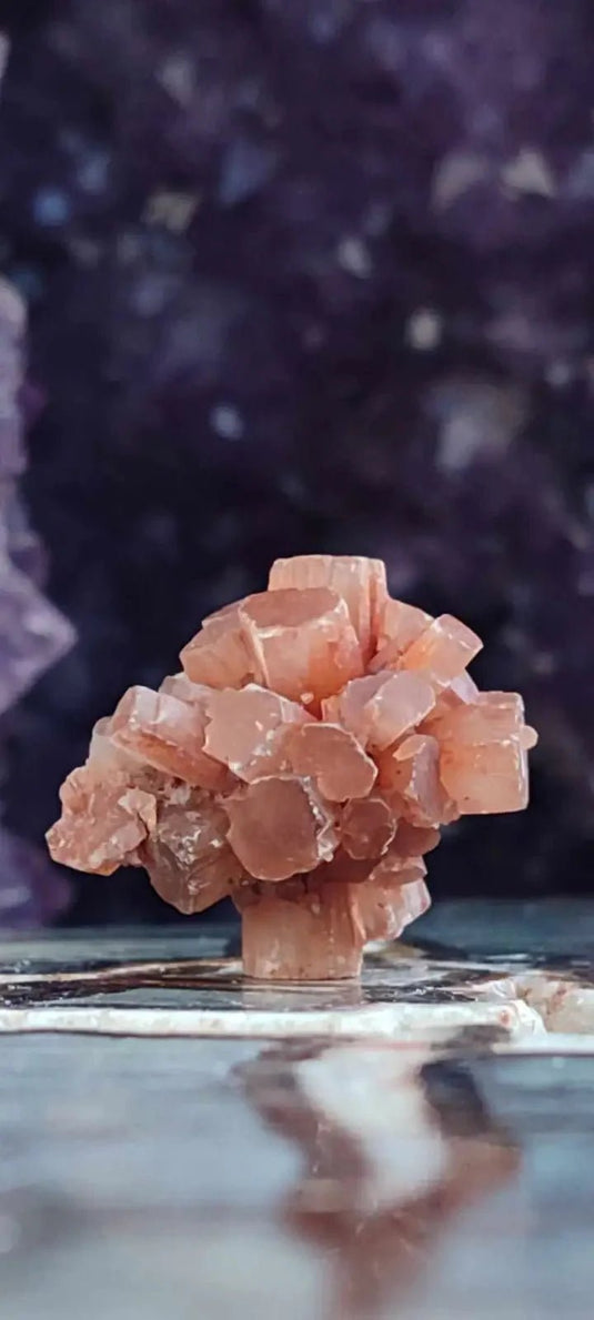 Aragonite Spoutnik de Minglanilla (Espagne) - Pierre brute - Grade Prémium Aragonite Spoutnik pierre brute