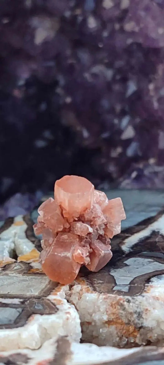 Aragonite Spoutnik de Minglanilla (Espagne) - Pierre brute - Grade Prémium Aragonite Spoutnik pierre brute