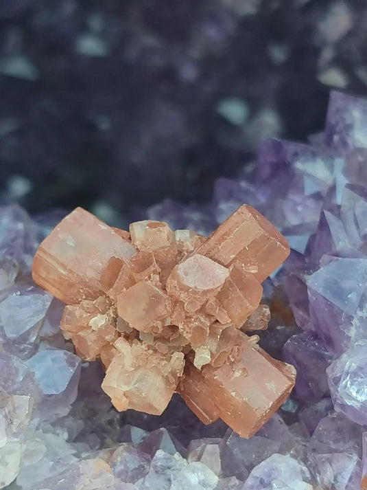 Aragonite Spoutnik de Minglanilla (Espagne) - Pierre brute - Grade Prémium Aragonite Spoutnik pierre brute