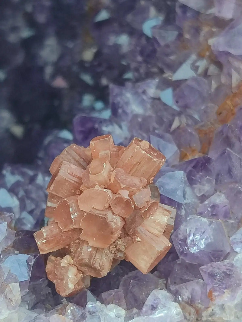 Load image into Gallery viewer, Aragonite Spoutnik de Minglanilla (Espagne) - Pierre brute - Grade Prémium Aragonite Spoutnik pierre brute
