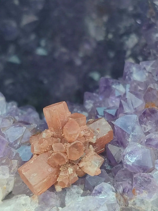 Aragonite Spoutnik de Minglanilla (Espagne) - Pierre brute - Grade Prémium Aragonite Spoutnik pierre brute