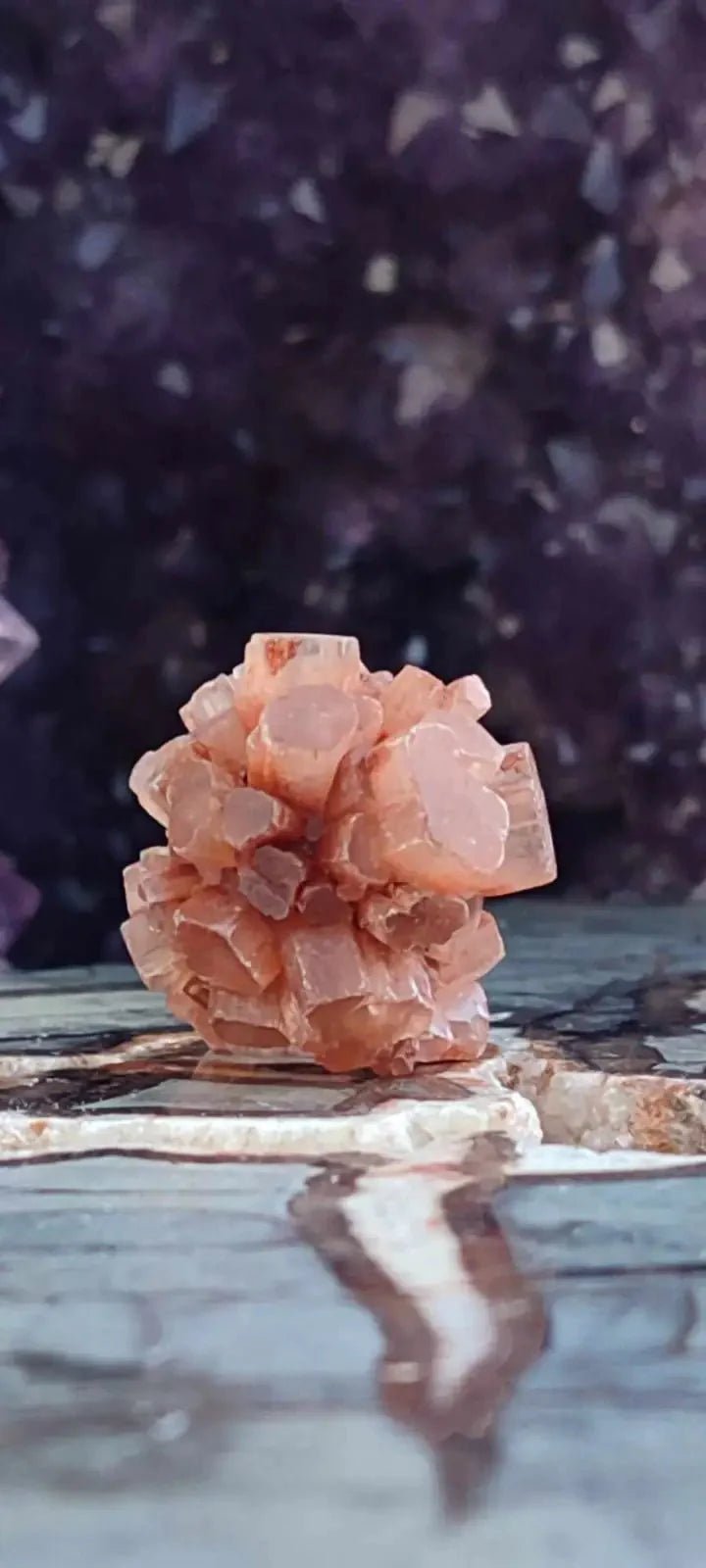 Load image into Gallery viewer, Aragonite Spoutnik de Minglanilla (Espagne) - Pierre brute - Grade Prémium Aragonite Spoutnik pierre brute
