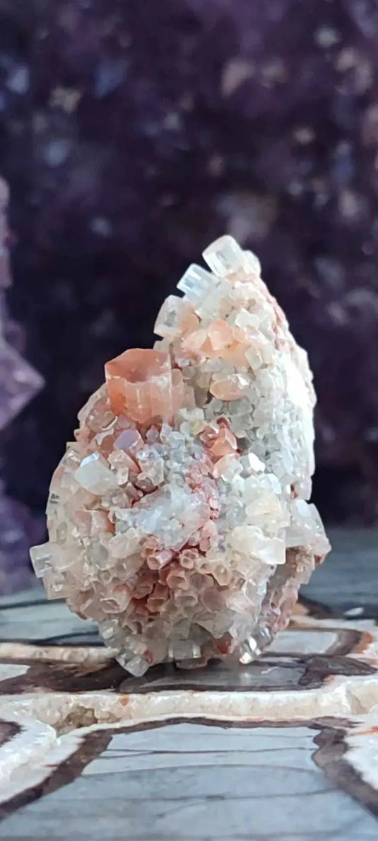 Aragonite Spoutnik de Minglanilla (Espagne) - Pierre brute - Grade Prémium Aragonite Spoutnik pierre brute