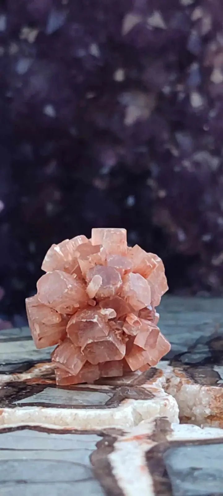 Load image into Gallery viewer, Aragonite Spoutnik de Minglanilla (Espagne) - Pierre brute - Grade Prémium Aragonite Spoutnik pierre brute
