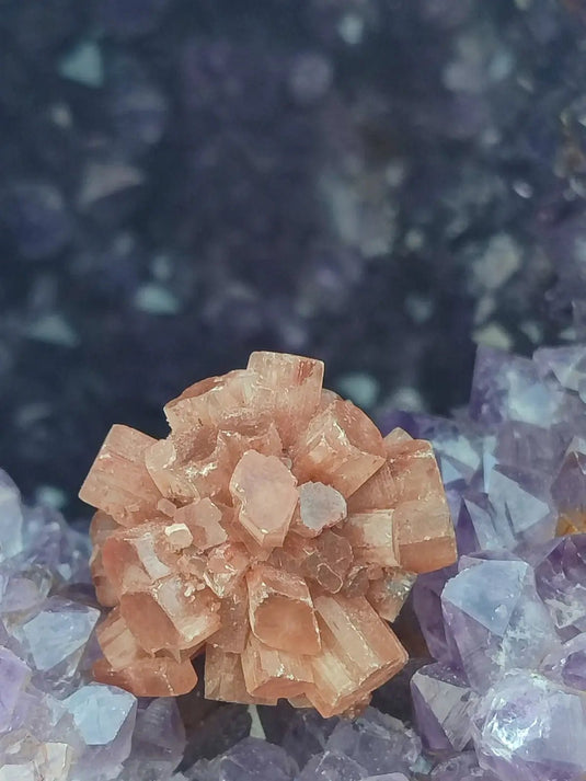 Aragonite Spoutnik de Minglanilla (Espagne) - Pierre brute - Grade Prémium Aragonite Spoutnik pierre brute