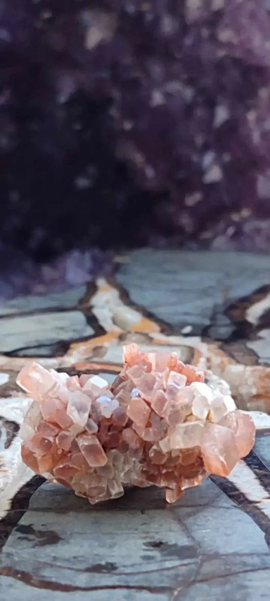 Aragonite Spoutnik de Minglanilla (Espagne) - Pierre brute - Grade Prémium Aragonite Spoutnik pierre brute