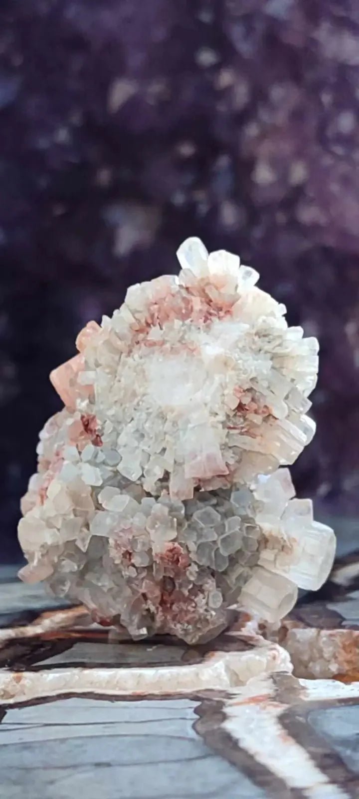 Load image into Gallery viewer, Aragonite Spoutnik de Minglanilla (Espagne) - Pierre brute - Grade Prémium Aragonite Spoutnik pierre brute
