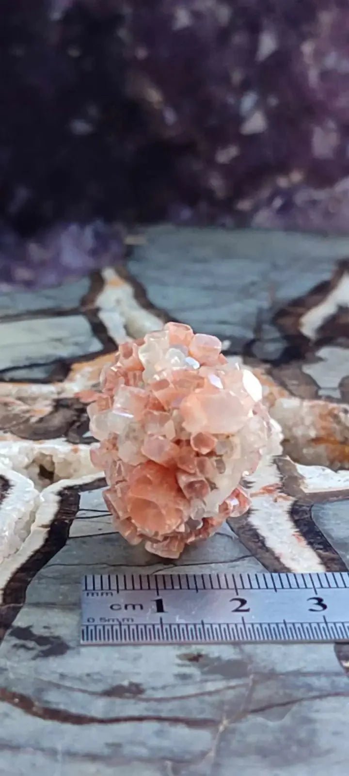 Load image into Gallery viewer, Aragonite Spoutnik de Minglanilla (Espagne) - Pierre brute - Grade Prémium Aragonite Spoutnik pierre brute
