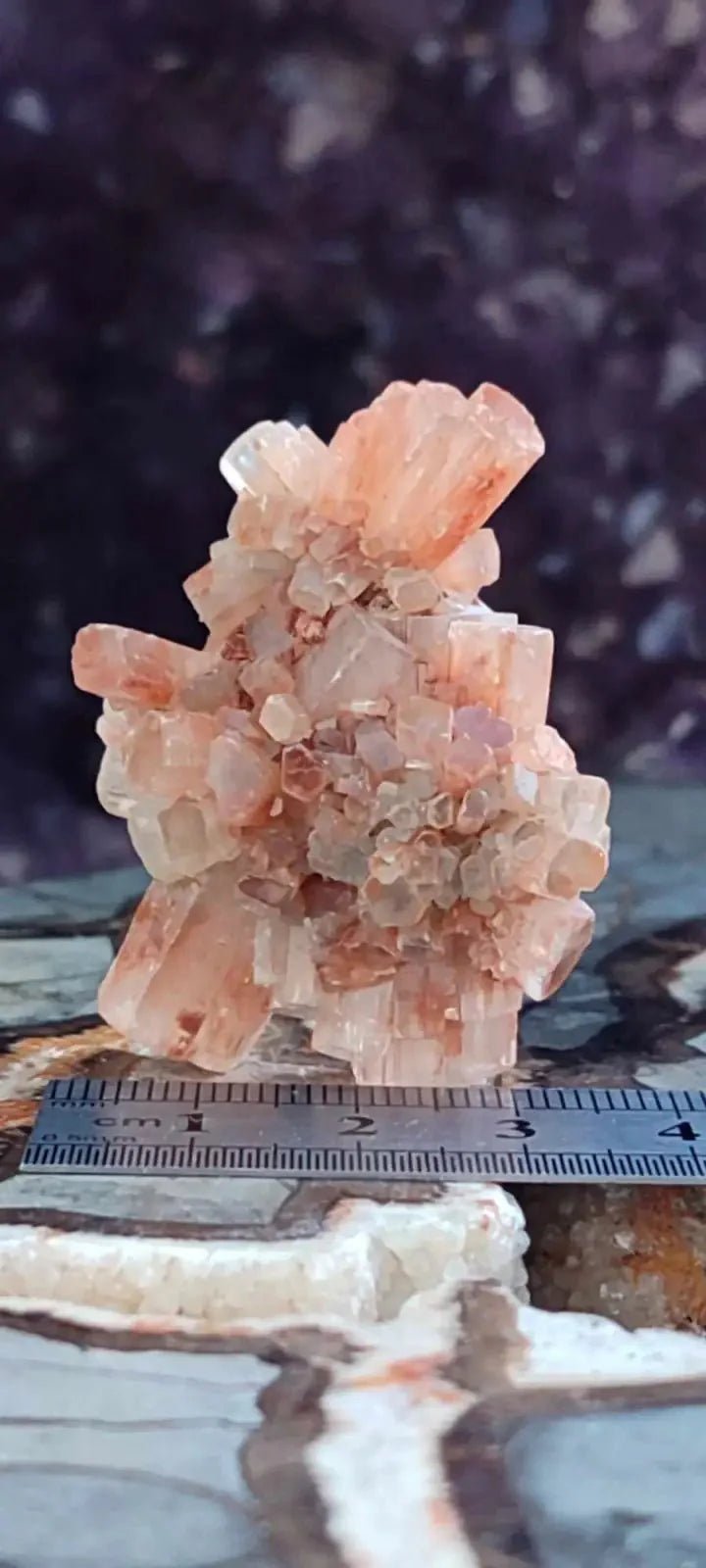 Chargez l&#39;image dans la visionneuse de la galerie, Aragonite Spoutnik de Minglanilla (Espagne) - Pierre brute - Grade Prémium Aragonite Spoutnik pierre brute
