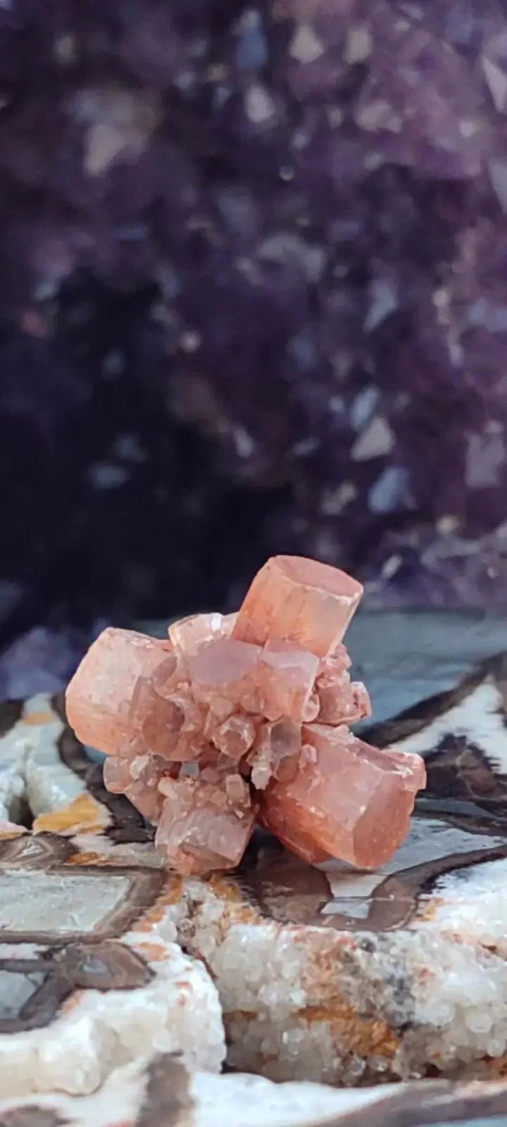 Load image into Gallery viewer, Aragonite Spoutnik de Minglanilla (Espagne) - Pierre brute - Grade Prémium Aragonite Spoutnik pierre brute
