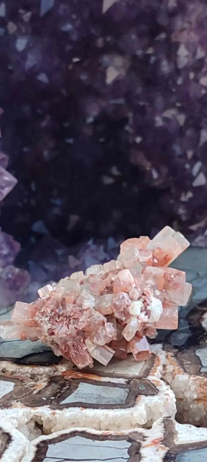 Load image into Gallery viewer, Aragonite Spoutnik de Minglanilla (Espagne) - Pierre brute - Grade Prémium Aragonite Spoutnik pierre brute
