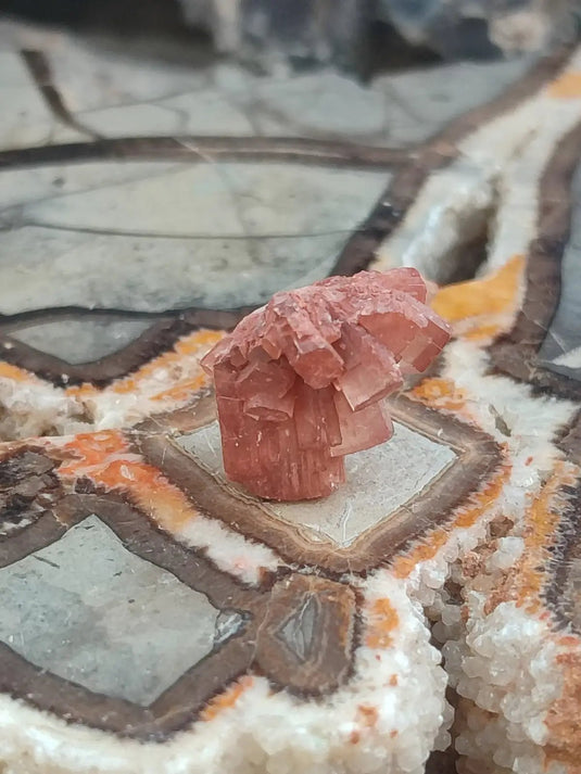 Aragonite Spoutnik de Minglanilla (Espagne) - Pierre brute - Grade Prémium Aragonite Spoutnik pierre brute