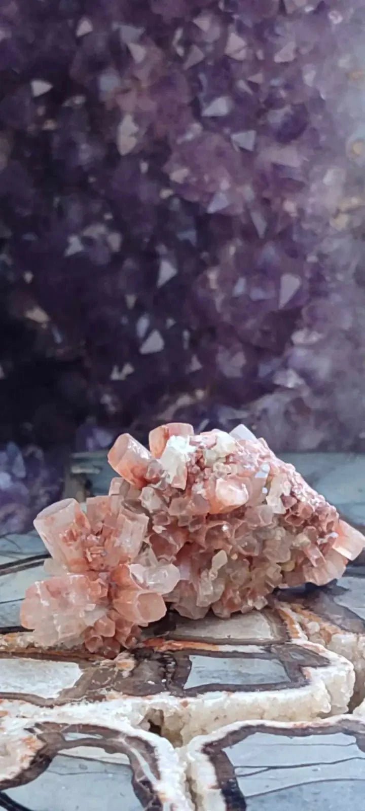 Load image into Gallery viewer, Aragonite Spoutnik de Minglanilla (Espagne) - Pierre brute - Grade Prémium Aragonite Spoutnik pierre brute
