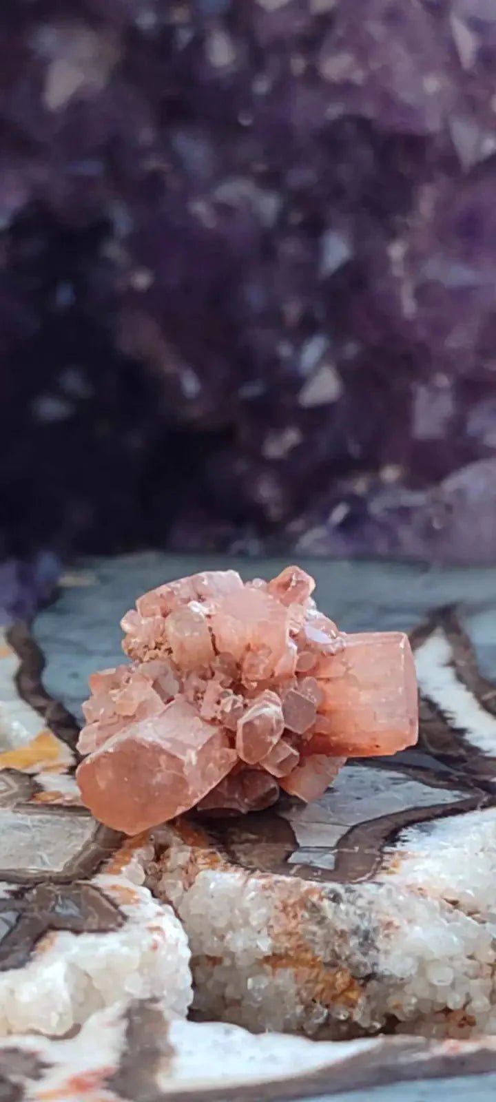 Load image into Gallery viewer, Aragonite Spoutnik de Minglanilla (Espagne) - Pierre brute - Grade Prémium Aragonite Spoutnik pierre brute
