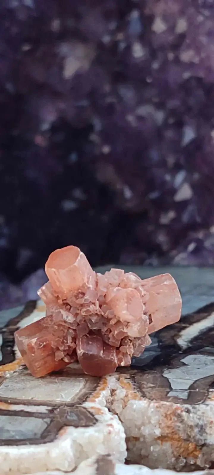 Load image into Gallery viewer, Aragonite Spoutnik de Minglanilla (Espagne) - Pierre brute - Grade Prémium Aragonite Spoutnik pierre brute

