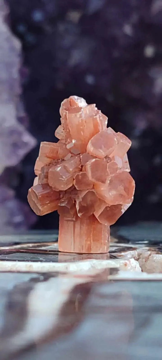 Aragonite Spoutnik de Minglanilla (Espagne) - Pierre brute - Grade Prémium Aragonite Spoutnik pierre brute